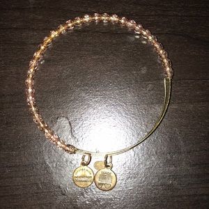 Light Pink beaded Alex and Ani bracelet